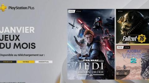 PlayStation Plus : les jeux offerts en janvier sont connus