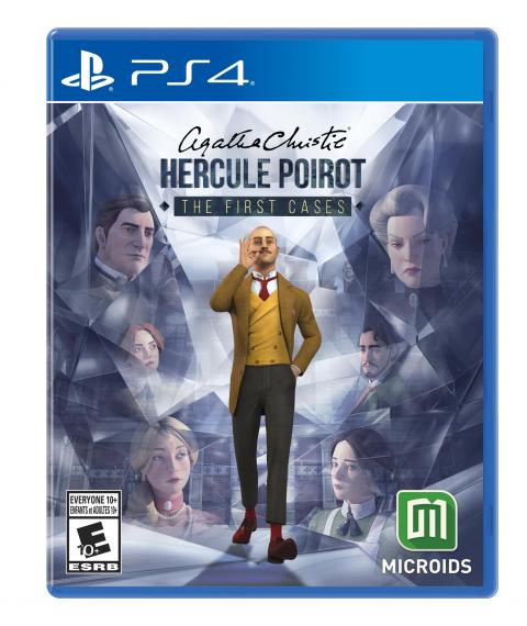 Jaquette Agatha Christie - Hercule Poirot : The First Cases