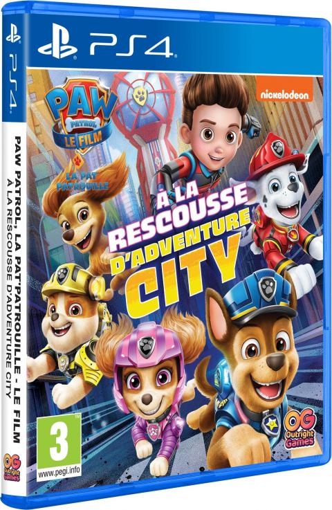 Jaquette Paw Patrol, la Pat’Patrouille - le film : À la rescousse d’Adventure City