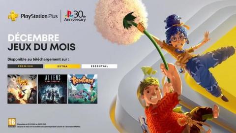 PlayStation Plus : les jeux offerts en décembre sont connus