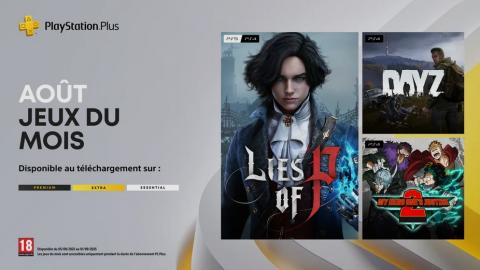PlayStation Plus : les jeux offerts en août sont connus