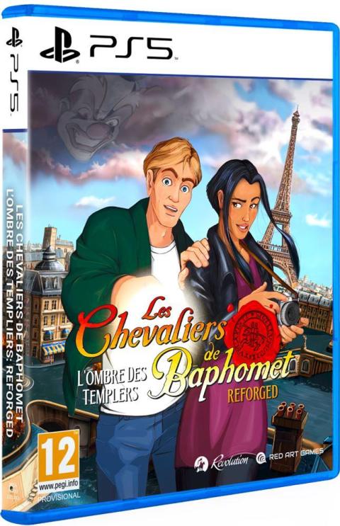 Jaquette Les Chevaliers de Baphomet Reforged - L'Ombre des Templiers