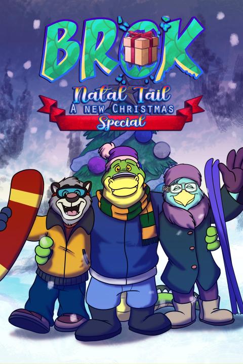Jaquette BROK : Natal Tail, A New Christmas Special,