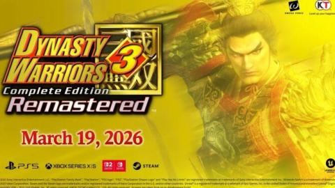 Dynasty Warriors 3 : Complete Edition Remastered repoussé sans date