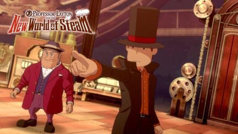 Professeur Layton et le Nouveau Monde à vapeur met les voiles sur PS5 !