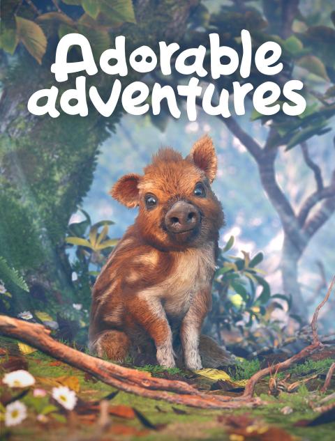 Jaquette Adorable Adventures