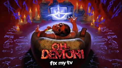 Oh Demon ! Fix my TV invoqué sur PS5