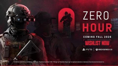 Zero Hour sera à l'heure sur consoles