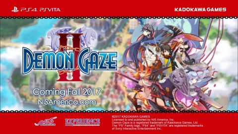Demon Gaze II se date sur PS4 et PSVita