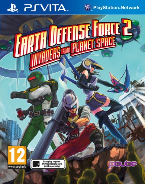 Jaquette Earth Defense Force 2 : Invaders from Planet Space
