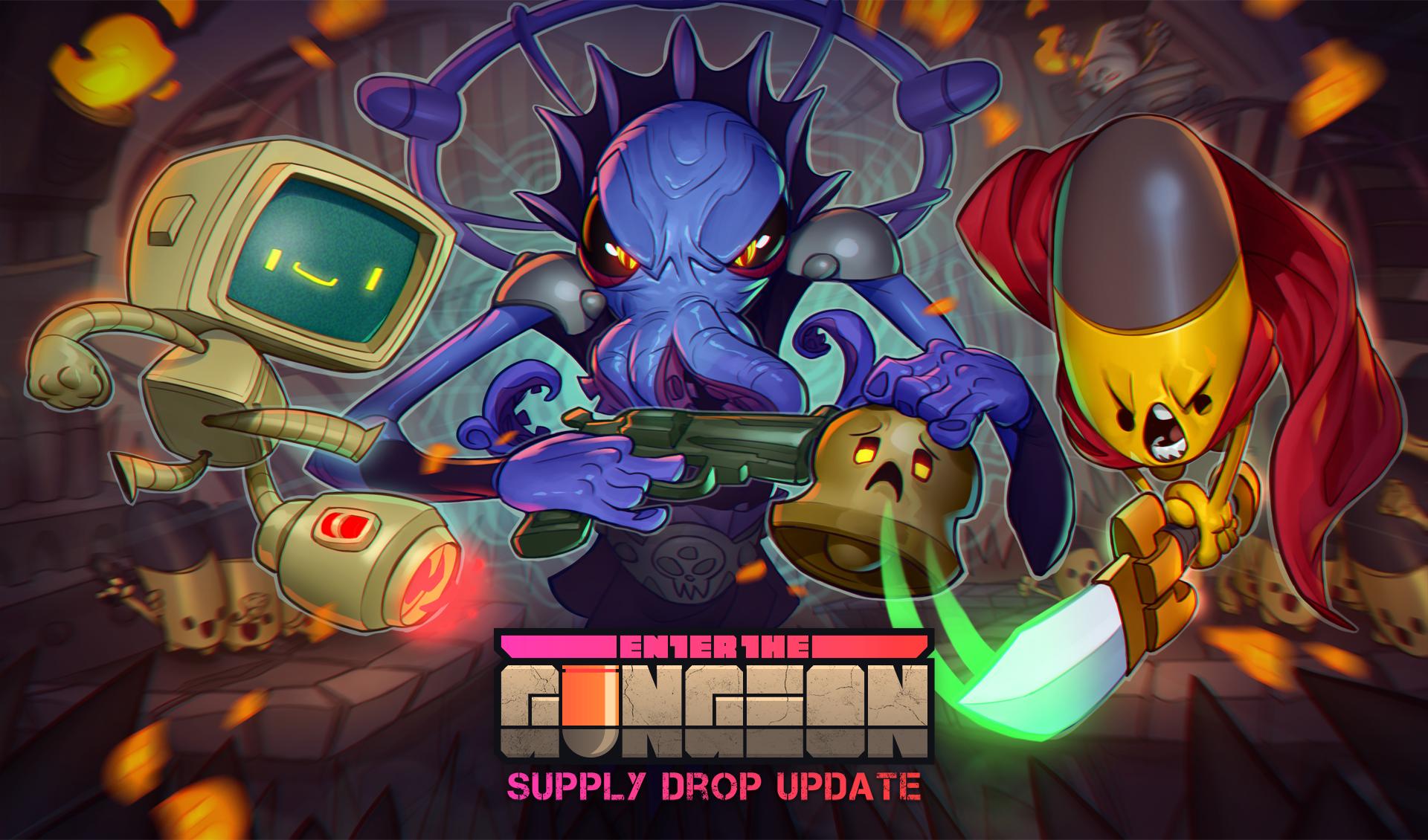 Du contenu supplémentaire gratuit pour Enter the Gungeon - PlayFrance