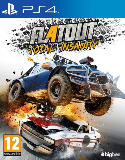 Jaquette FlatOut 4 : Total Insanity