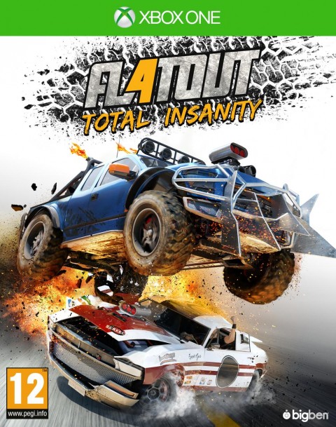 Jaquette FlatOut 4 : Total Insanity