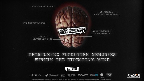 Forgotten Memories Director's Cut annulé et rebooté