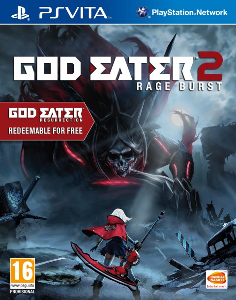 Jaquette God Eater 2 : Rage Burst