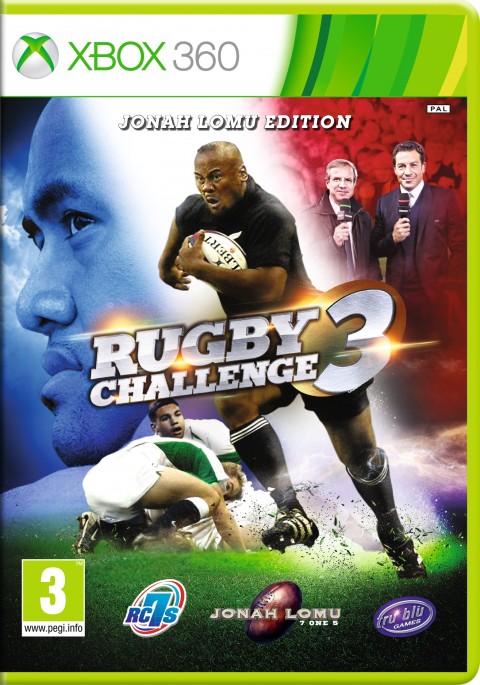 Jaquette Rugby Challenge 3 : Jonah Lomu Edition