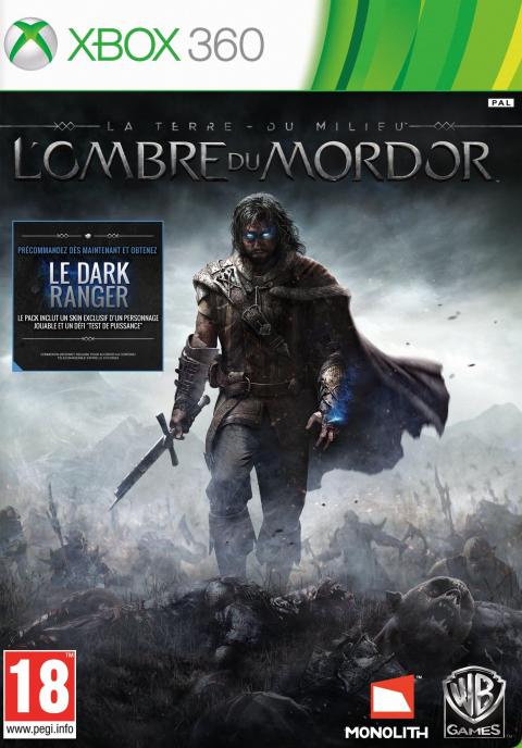 Jaquette La Terre du Milieu : L'Ombre du Mordor