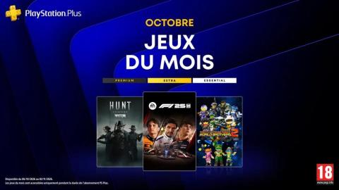 PlayStation Plus : les jeux offerts en octobre sont connus