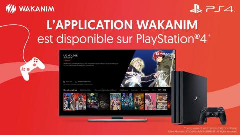 Wakanim est disponible sur PlayStation 4