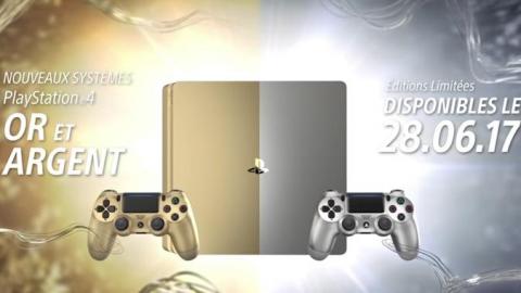 PlayStation 4 : elle arrive en Gold et Silver