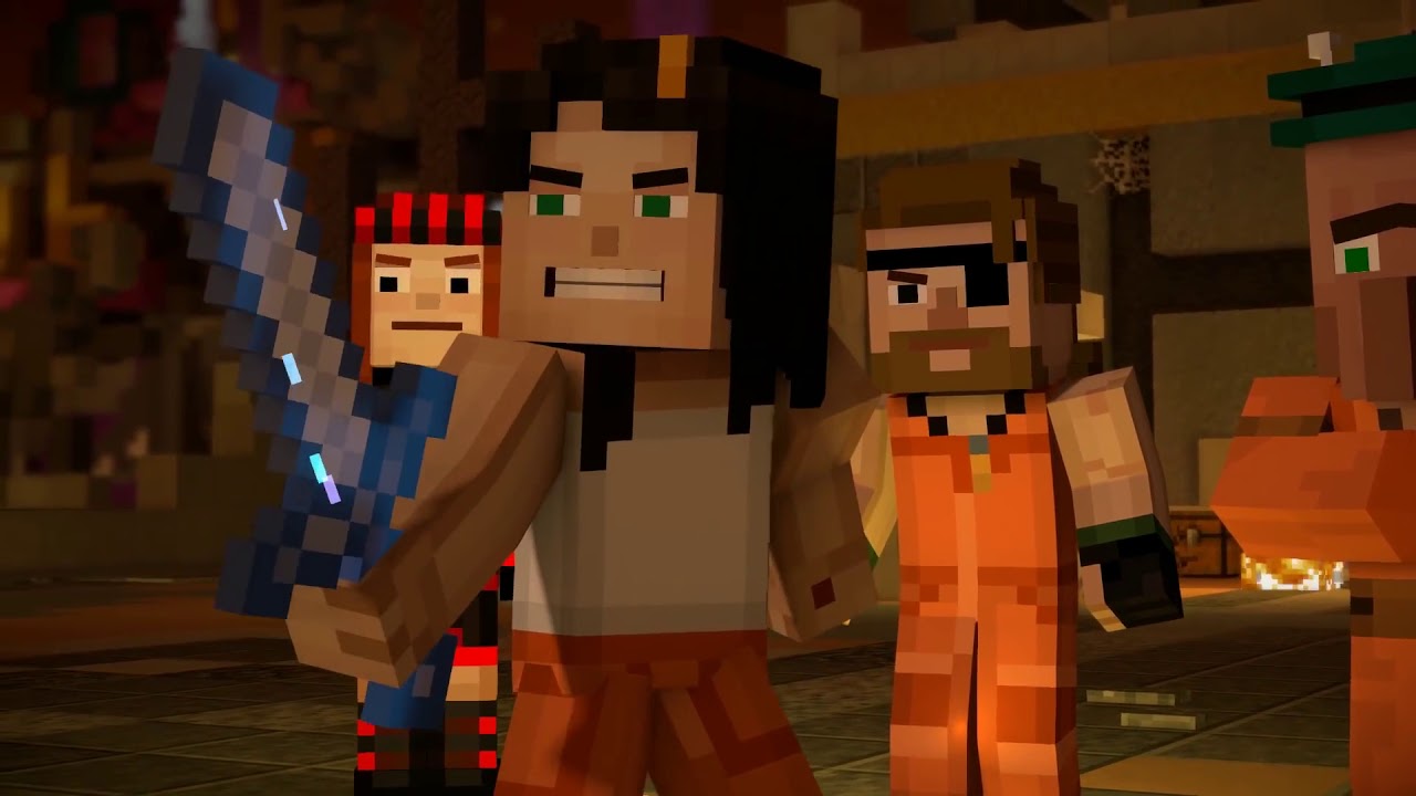Minecraft story ps4. Minecraft story Mode 4 эпизод. Minecraft story Mode Season 2. Майнкрафт стори мод трейлер. Minecraft story Mode IOS.