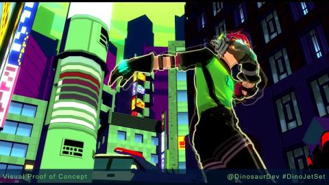 Jet Set Radio Evolution : concept video (prototype)